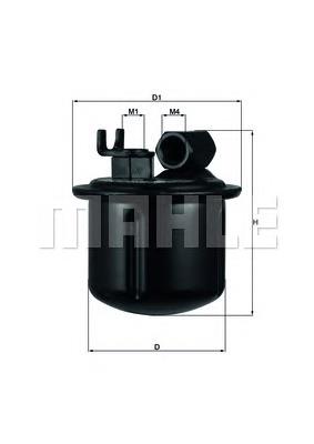 Топливный фильтр KL183 Knecht-Mahle