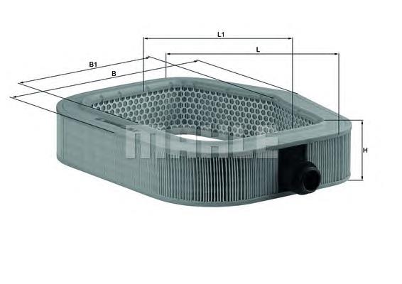 LX990 Knecht-Mahle filtro de ar