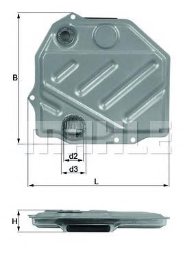 HX48 Knecht-Mahle filtro da caixa automática de mudança