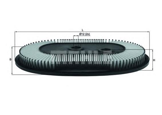 LX846 Knecht-Mahle filtro de ar