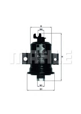 KL143 Knecht-Mahle Фильтр топлива