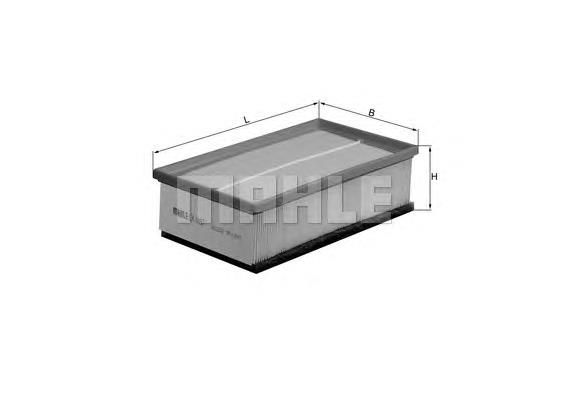 LX1497 Knecht-Mahle filtro de ar