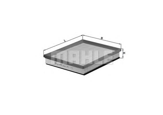 LX1474 Knecht-Mahle filtro de ar