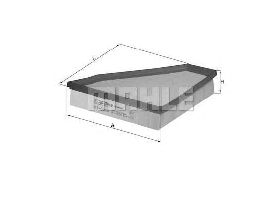 LX1478 Knecht-Mahle filtro de combustível