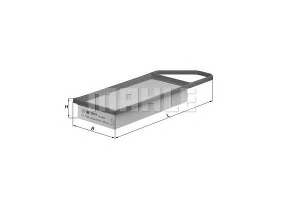 LX1282 Knecht-Mahle filtro de ar