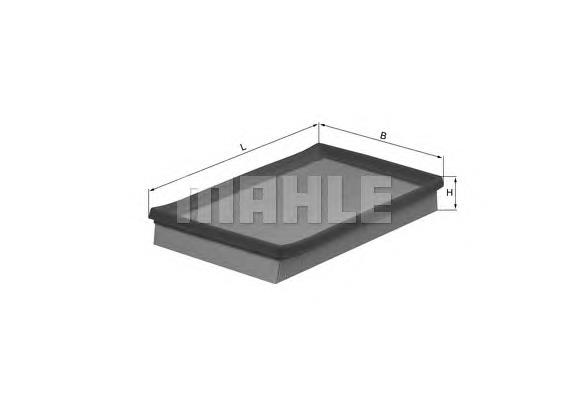 LX1633 Knecht-Mahle filtro de ar