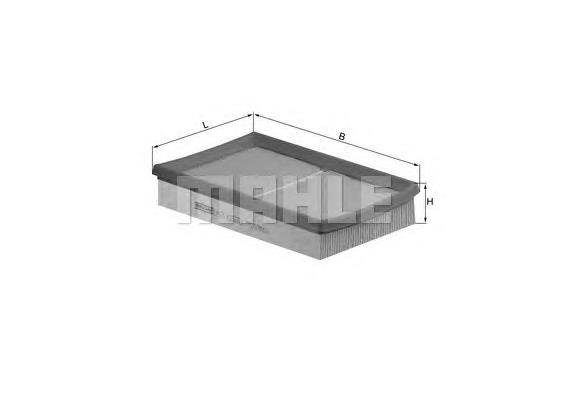 LX1575 Knecht-Mahle filtro de ar