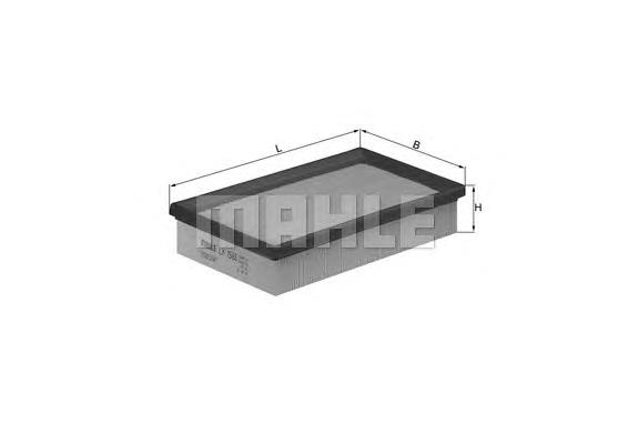 LX1585 Knecht-Mahle filtro de ar