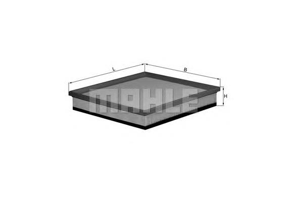 LX1583 Knecht-Mahle filtro de ar