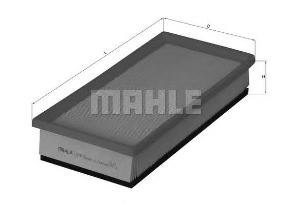 LX1618 Knecht-Mahle filtro de ar