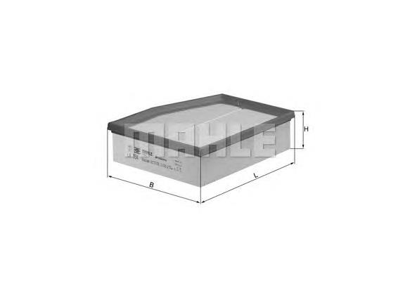 LX934 Knecht-Mahle filtro de ar