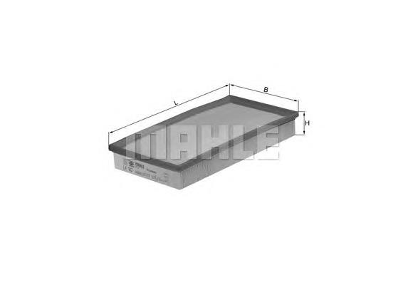 LX942 Knecht-Mahle filtro de ar