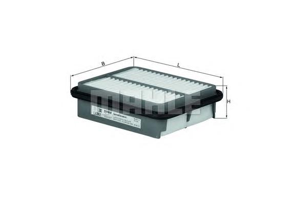 LX861 Knecht-Mahle filtro de ar