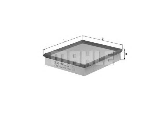 LX889 Knecht-Mahle filtro de ar