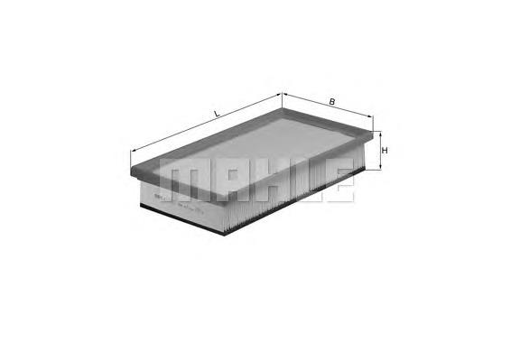 LX1027 Knecht-Mahle filtro de ar