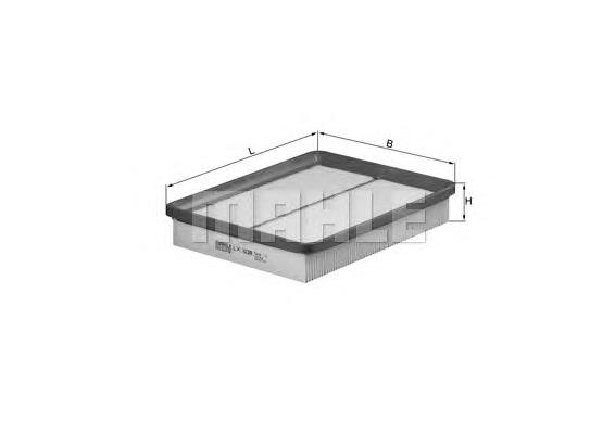 LX1039 Knecht-Mahle filtro de ar