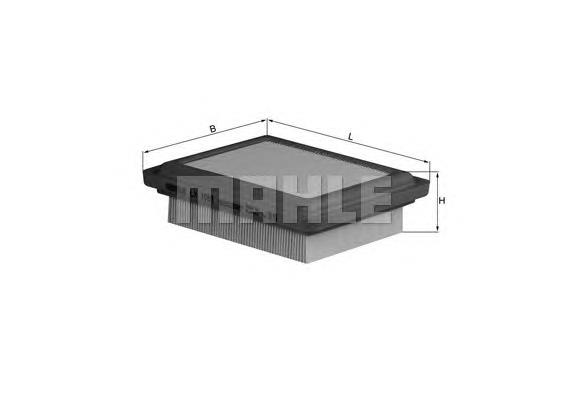 Воздушный фильтр LX1061 Knecht-Mahle