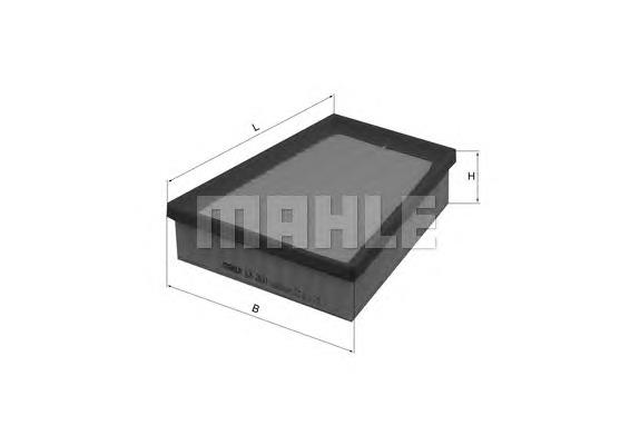 LX2631 Knecht-Mahle filtro de ar