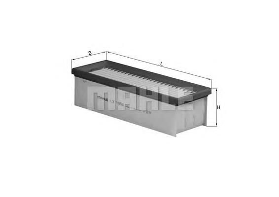 LX1953 Knecht-Mahle filtro de ar