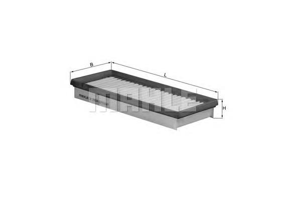 LX2034 Knecht-Mahle filtro de ar