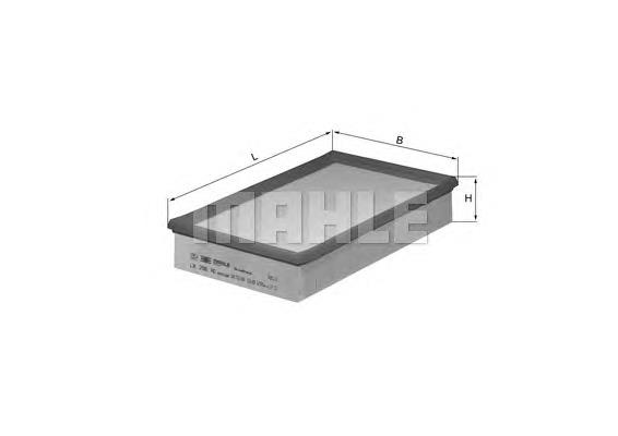 LX296 Knecht-Mahle filtro de ar