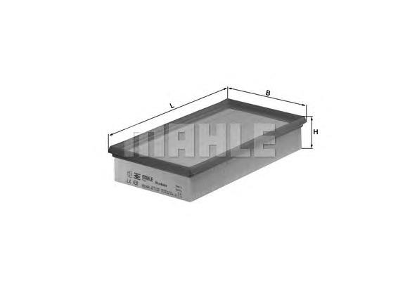 LX438 Knecht-Mahle filtro de ar