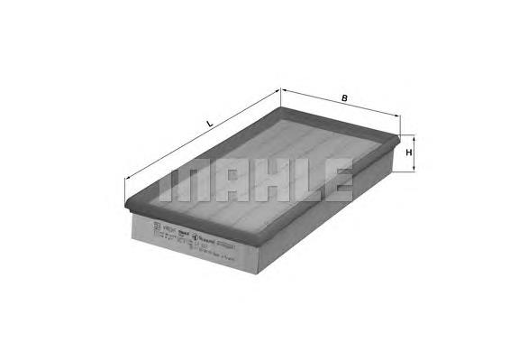 LX333 Knecht-Mahle filtro de ar