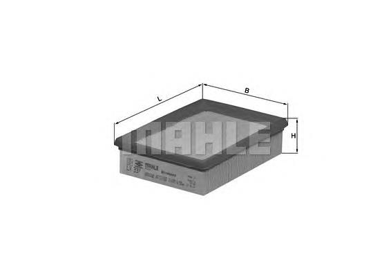 LX337 Knecht-Mahle filtro de ar