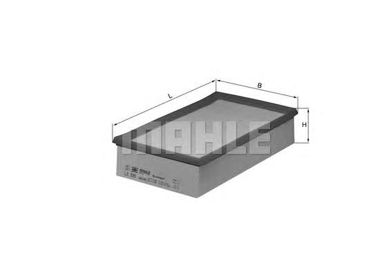 LX339 Knecht-Mahle filtro de ar