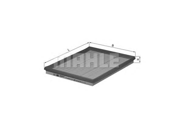 LX390 Knecht-Mahle filtro de ar