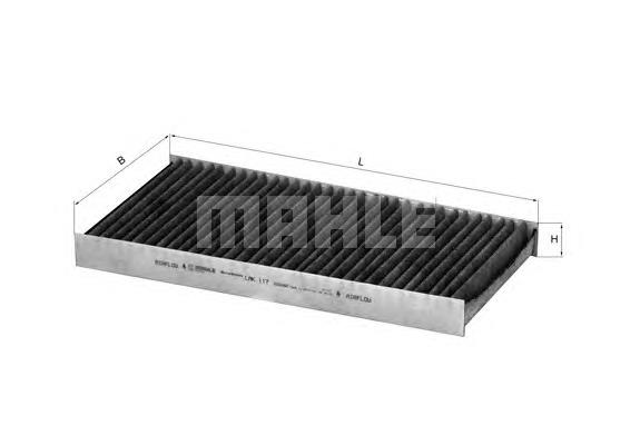 LAK117 Knecht-Mahle filtro de salão