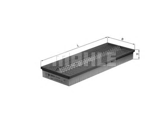 LX97 Knecht-Mahle filtro de ar