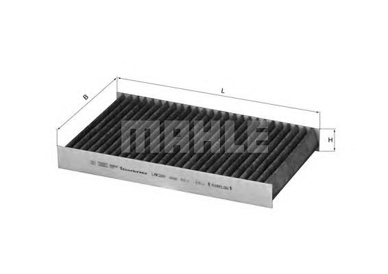 LAK280 Knecht-Mahle filtro de salão