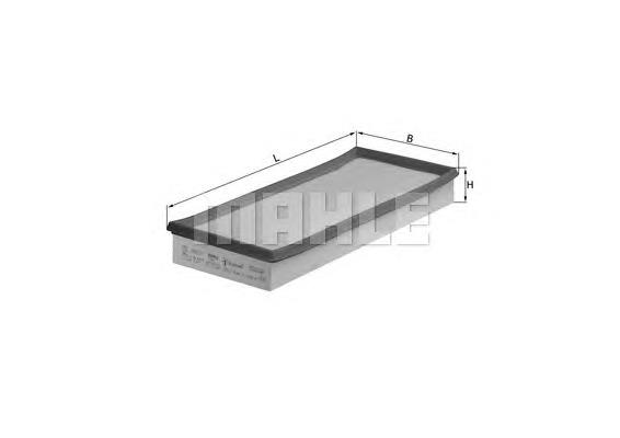 LX662 Knecht-Mahle filtro de ar