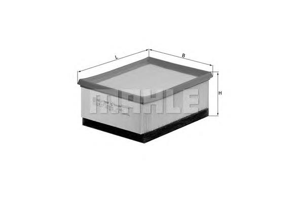 LX6451 Knecht-Mahle filtro de ar