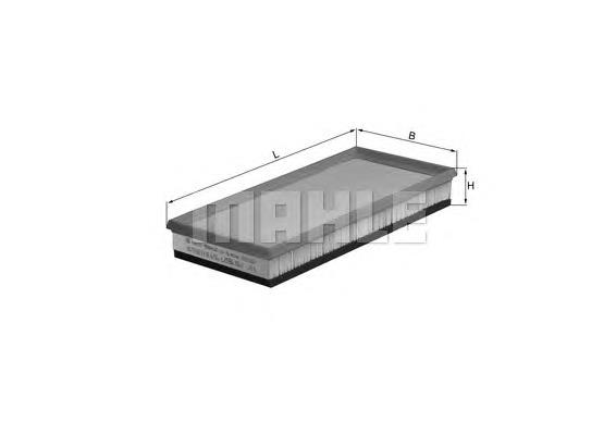 LX596 Knecht-Mahle filtro de ar