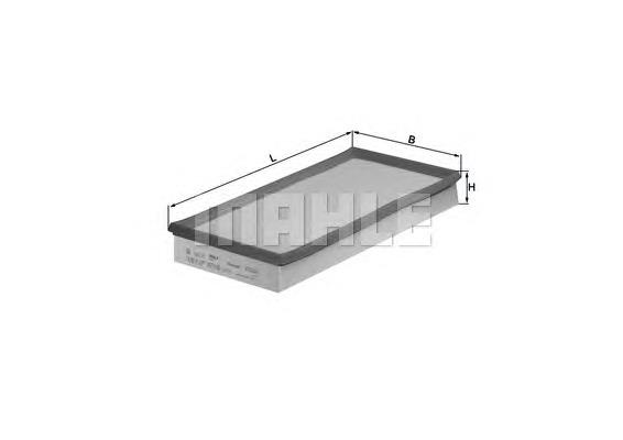 LX726 Knecht-Mahle filtro de ar