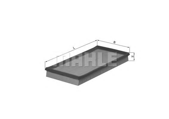 LX503 Knecht-Mahle filtro de ar