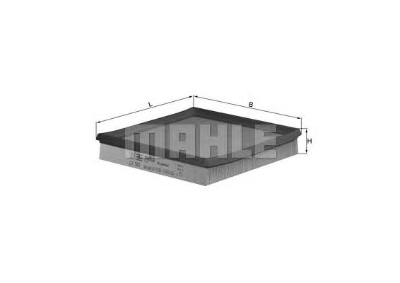 LX500 Knecht-Mahle filtro de ar