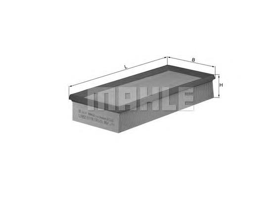 LX492 Knecht-Mahle filtro de ar