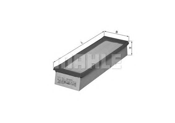 LX541 Knecht-Mahle filtro de ar