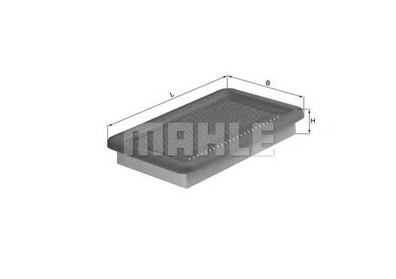 LX542 Knecht-Mahle filtro de ar