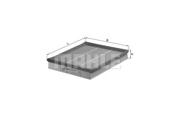 LX579 Knecht-Mahle filtro de ar