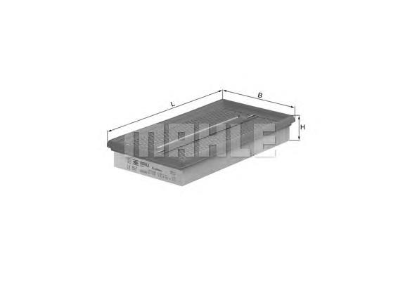 LX557 Knecht-Mahle filtro de ar