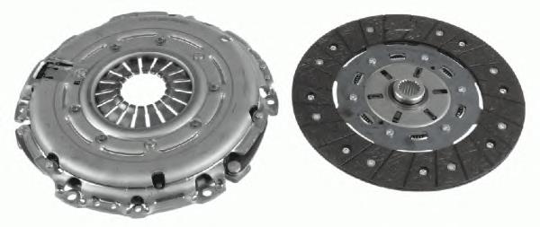 3000 950 627 Sachs kit de embraiagem (3 peças)