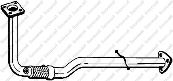 1484006 Ford tubo de admissão dianteiro (calças do silenciador)