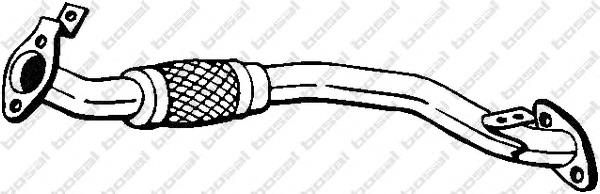 Передняя часть глушителя BM50016 BM Catalysts