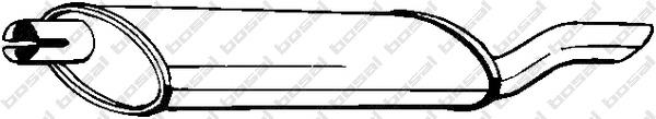 FP 1105 G32 Polmostrow silenciador, parte traseira