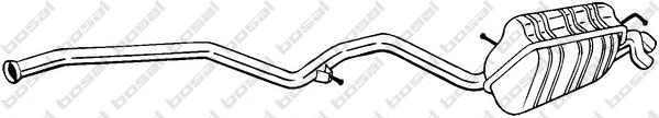 Глушитель задний A2114901721 Mercedes