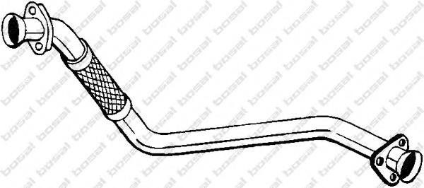 Tubo de admissão dianteiro (calças) do silenciador para BMW 5 (E34)